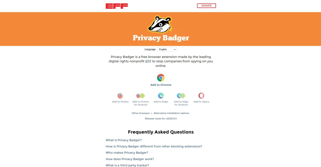 Ad Blocker - Privacy Badger