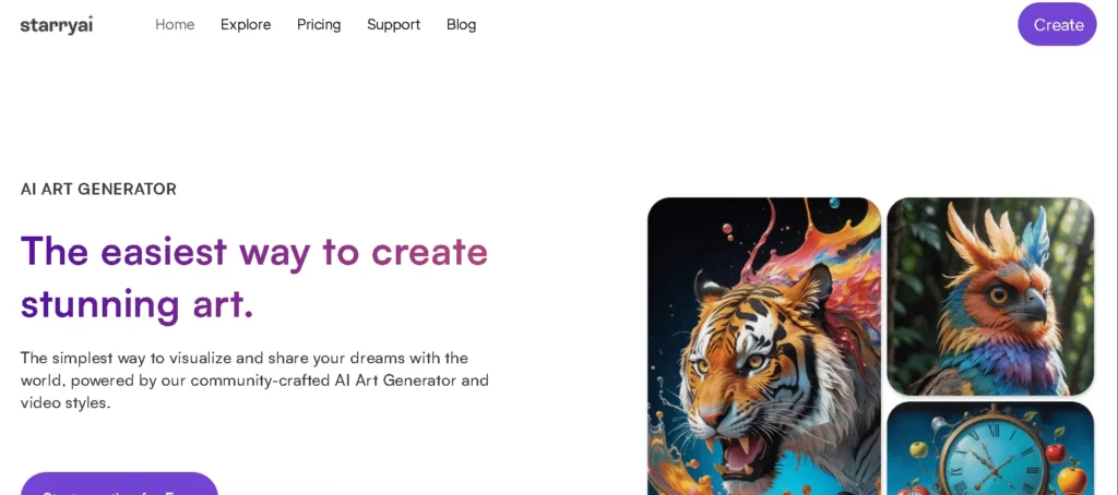 Starry AI-AI Sticker Generator