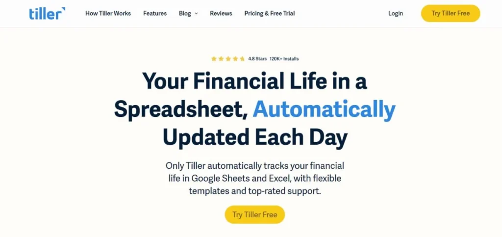 Tiller - Financial Management Tools