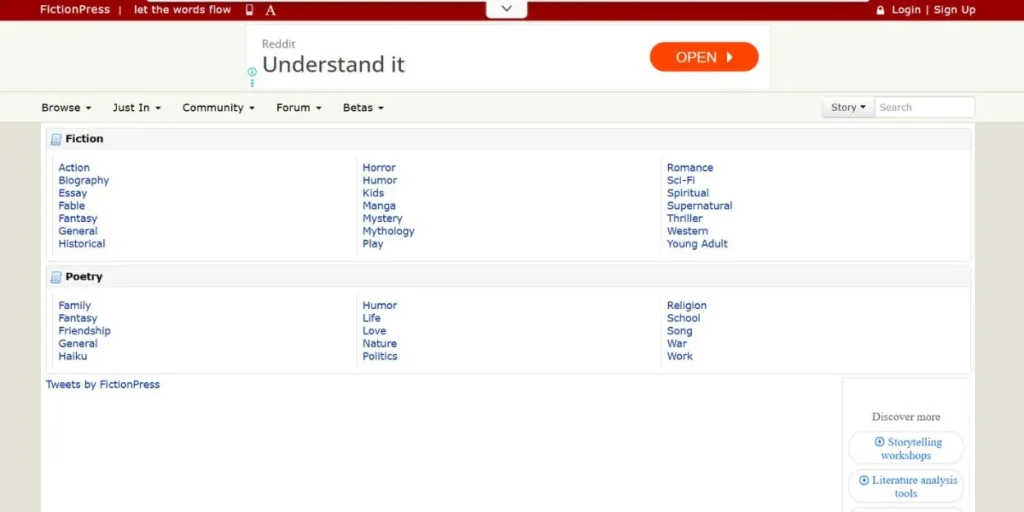 Wattpad Alternatives