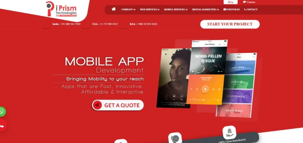 iPrism Technologies - App Development Companies In Hyderabad