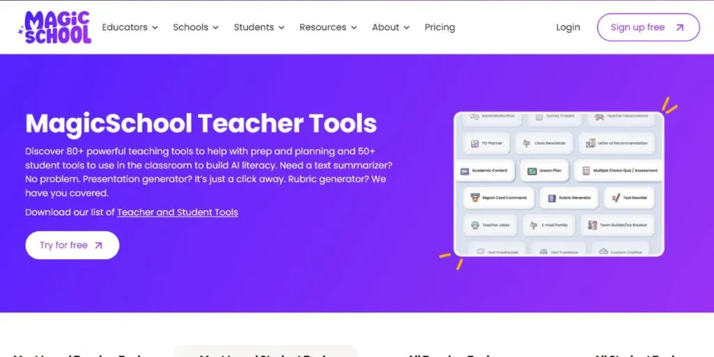 AI Letter of Recommendation Tools - MagicSchool's