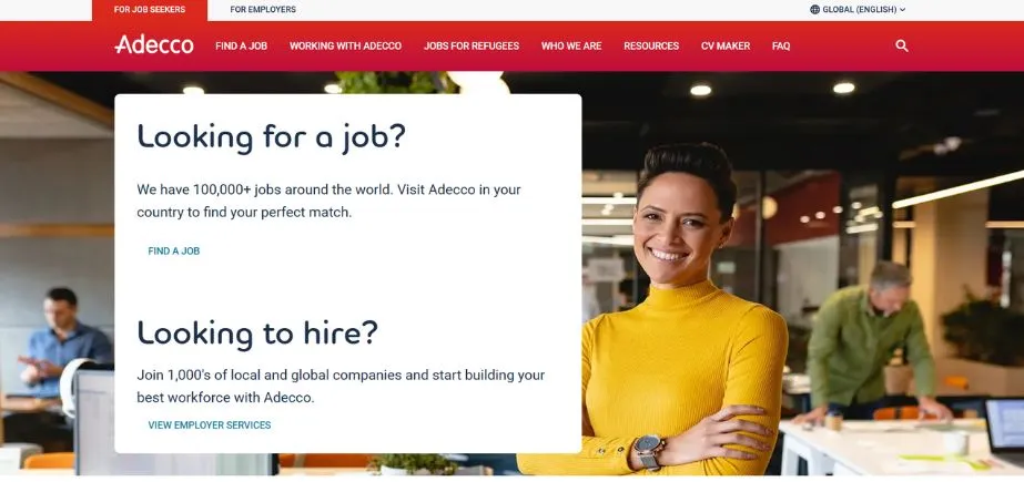 Adecco - Staffing Agencies for Remote Jobs in USA
