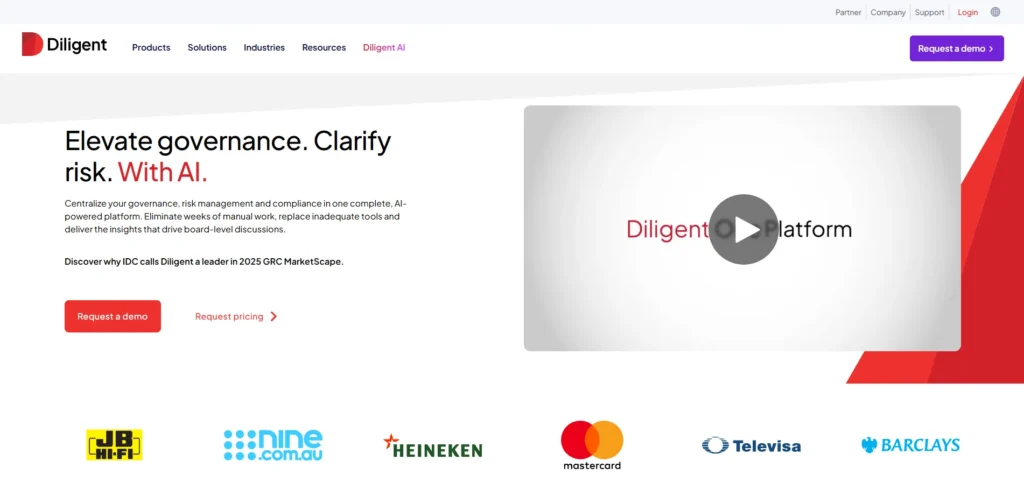 Diligent Compliance-Compliance Management Software
