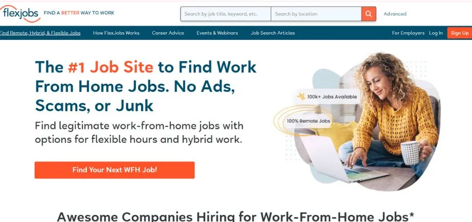 FlexJobs - Staffing Agencies for Remote Jobs in USA