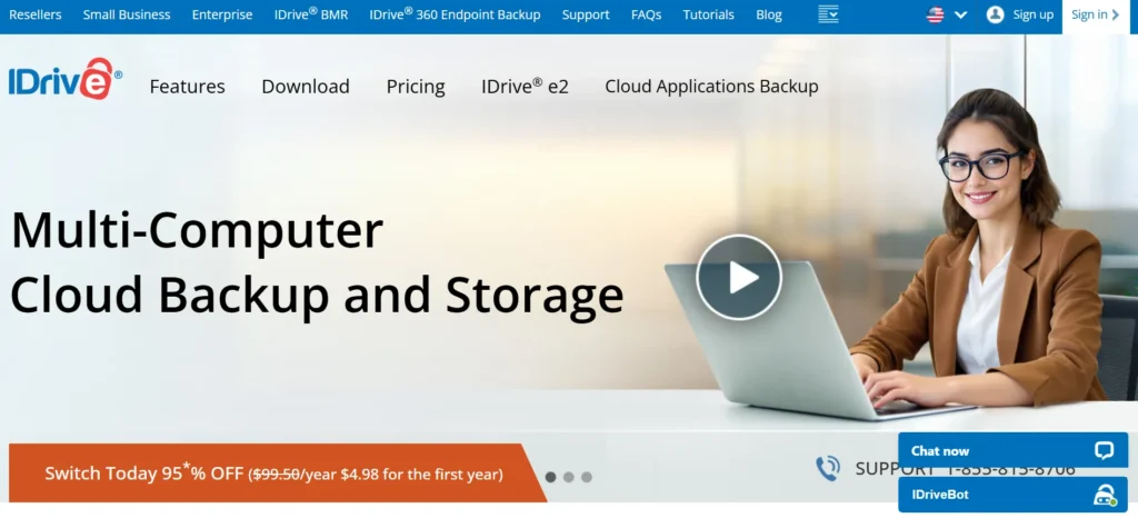 IDrive - Cloud Storage Alternatives