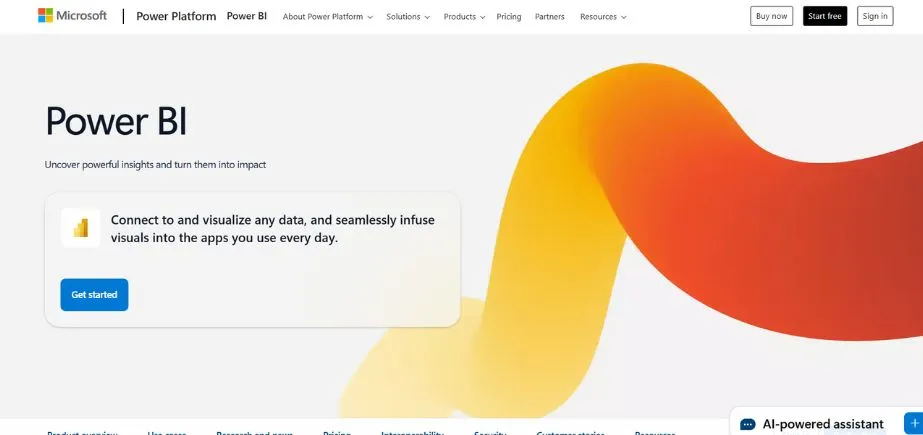 Microsoft Power BI - Data Management Platforms