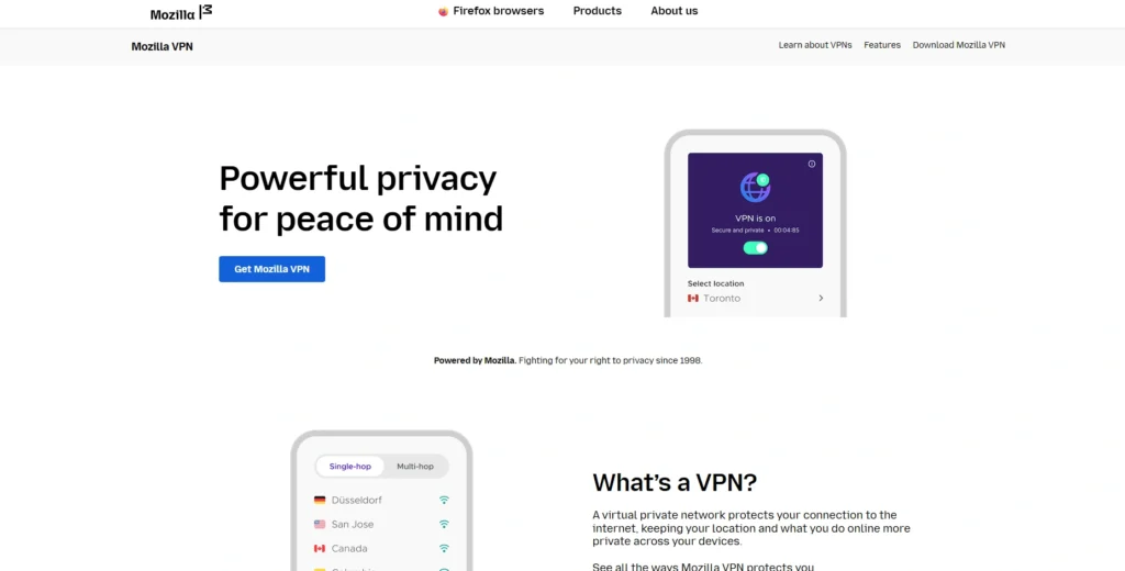 Mozilla VPN-VPN for Linux