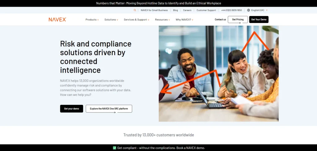NAVEX One-Compliance Management Software