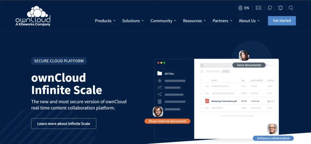 OwnCloud - Cloud Storage Alternatives