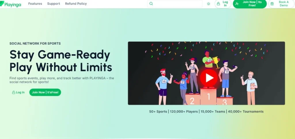 PLAYINGA - Tournament Software in India