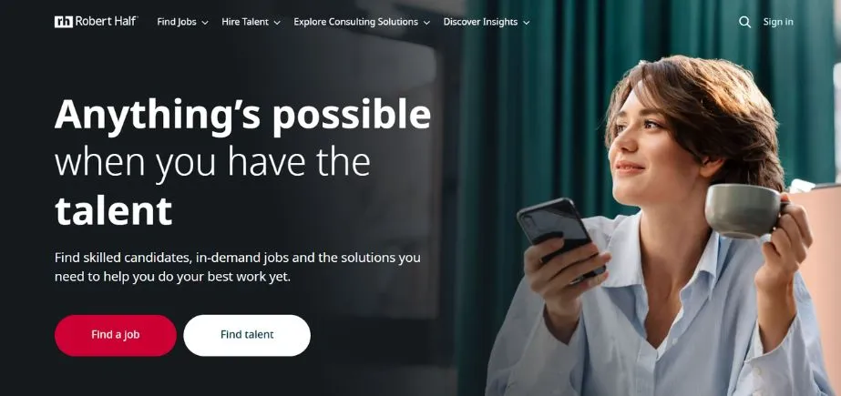 Robert Half - Staffing Agencies for Remote Jobs in USA