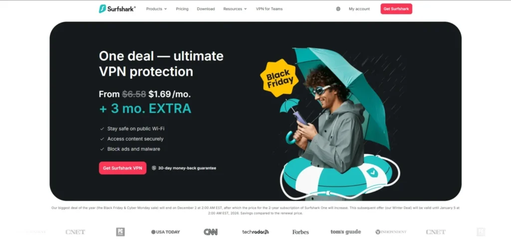 Surfshark - VPN for macOS