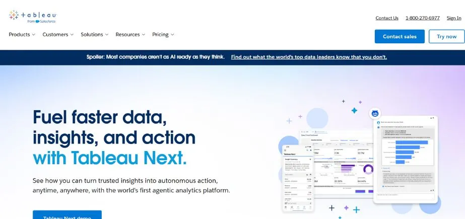 Tableau - Data Management Platforms