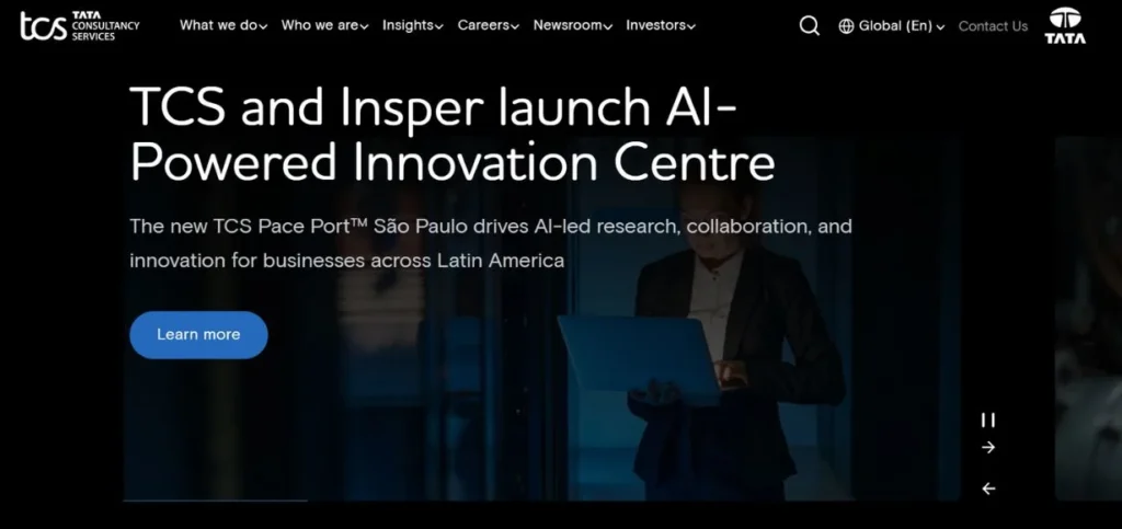 Tata Consultancy Services - AI Development Companies In India