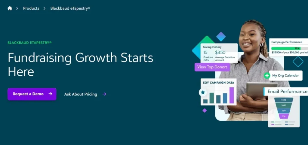 Blackbaud eTapestry - Donor Management Software