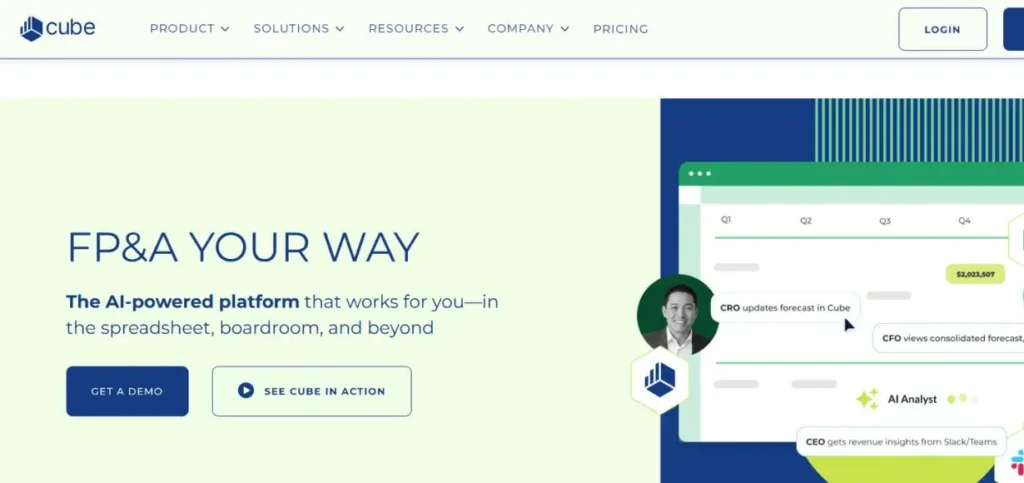 Cube - Financial Statement Analysis Tools