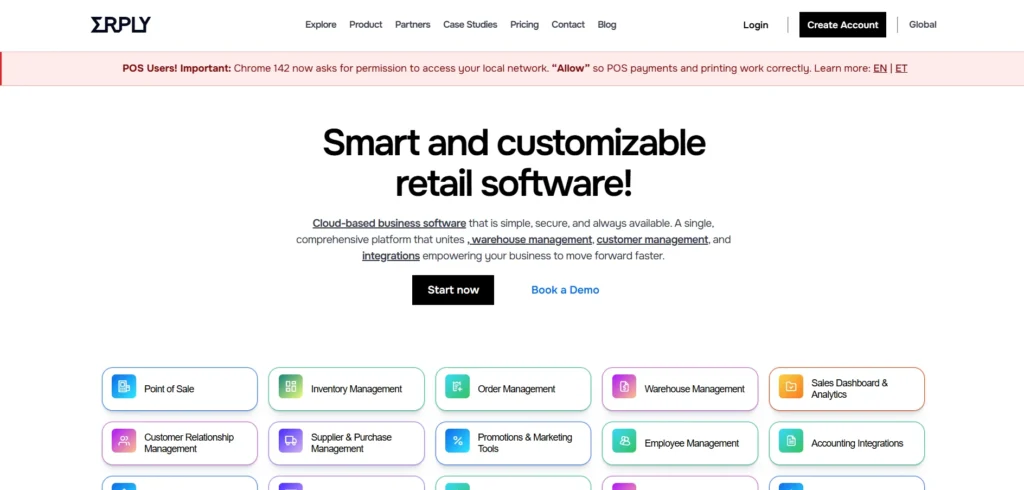 POS Software for Magento - Erply