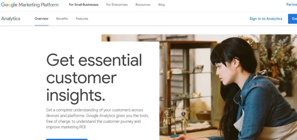 Google Analytics - Marketing Analytics Platforms