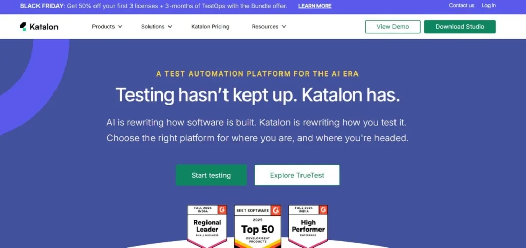 Katalon Studio - API Testing Tools