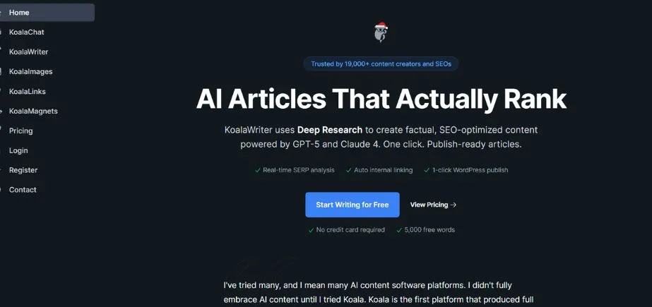 Koala AI - AI SEO Tools
