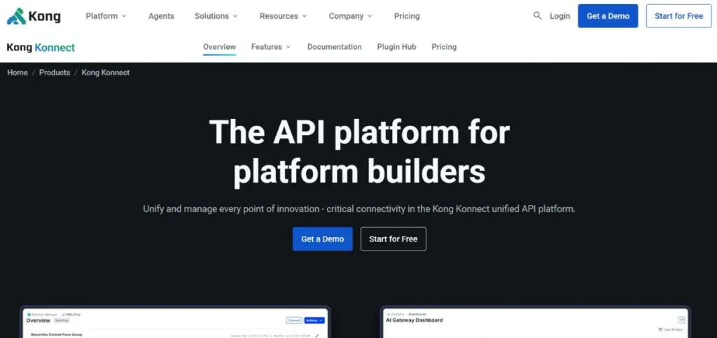 Kong Konnect - API Management Software