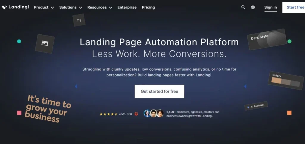 Landingi - Digital Marketing Tools