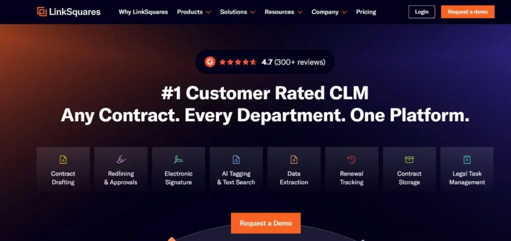 LinkSquares - Contract Management Software
