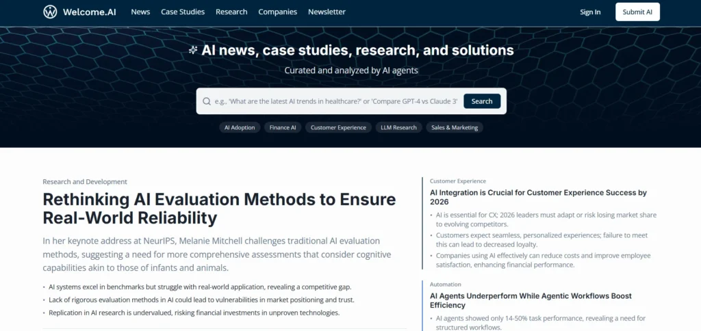 AI tools for market research - MonkeyLearn (welcome.ai)