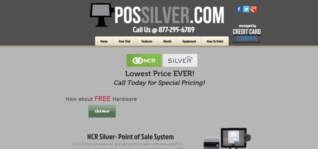 POS Software for Magento - NCR Silver