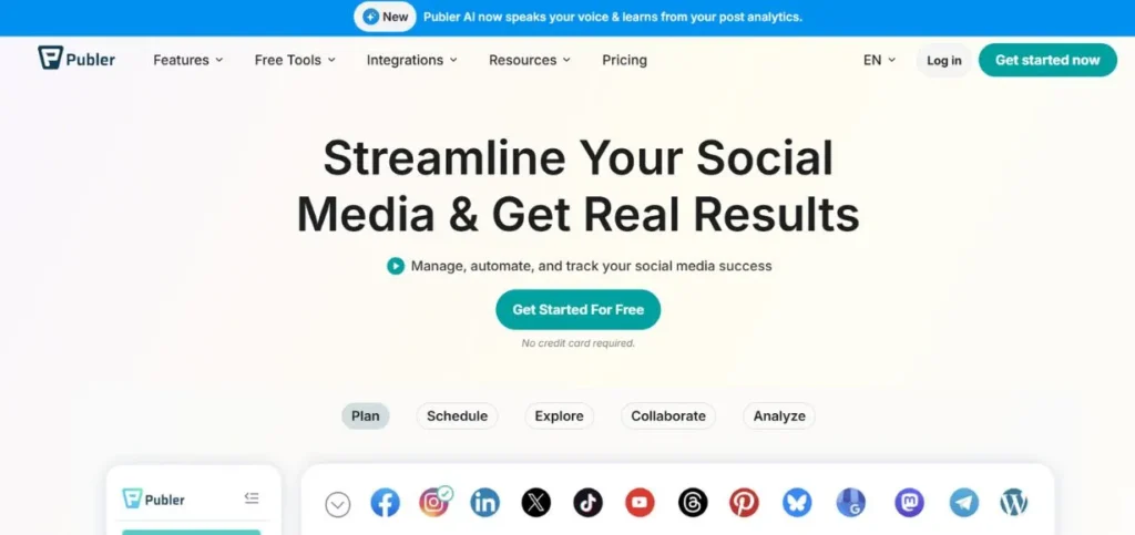 Publer - AI Social Media Management Tools