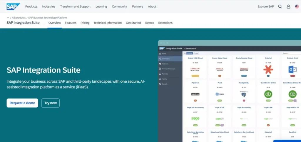 SAP Integration Suite - API Management Software