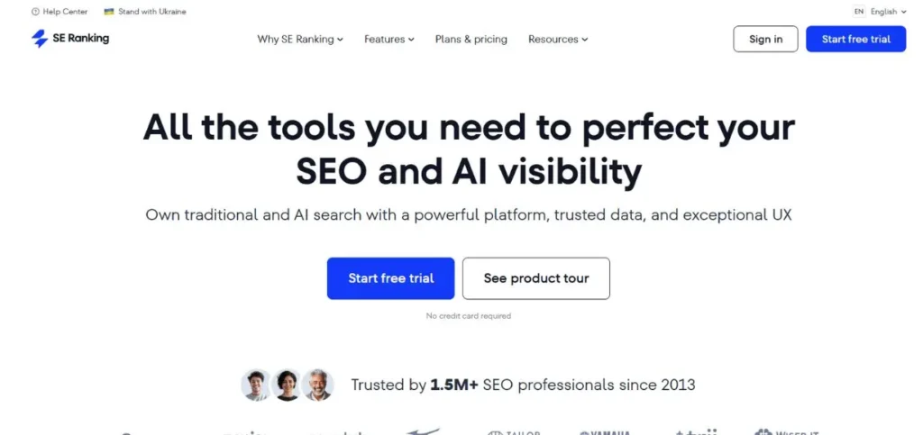 SE Ranking - Digital Marketing Tools