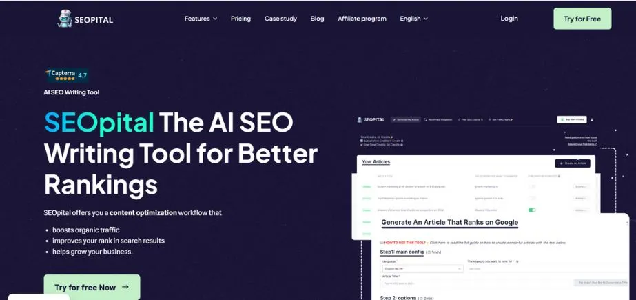SEOpital - AI SEO Tools