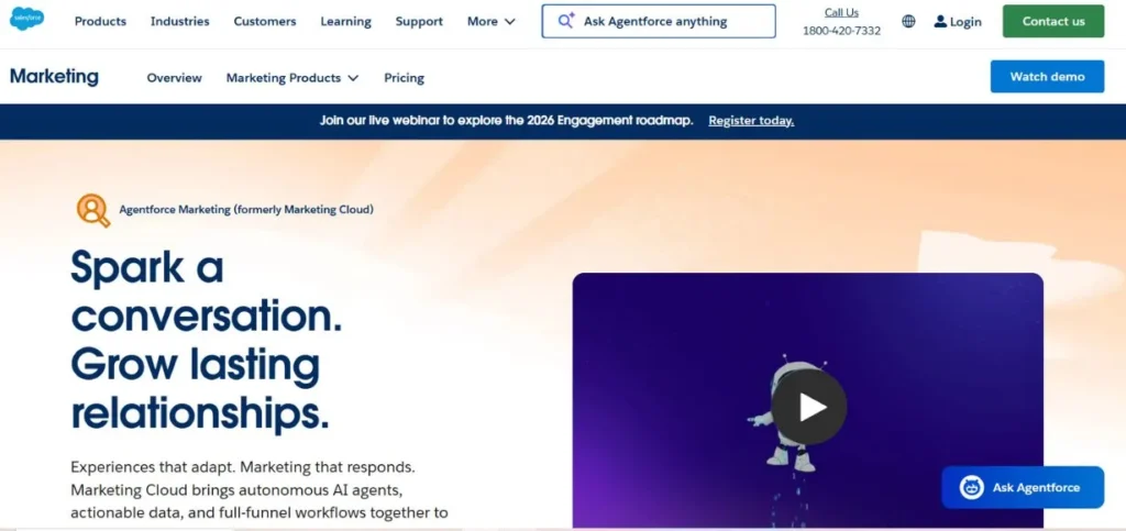 Salesforce Marketing Cloud - Digital Marketing Tools