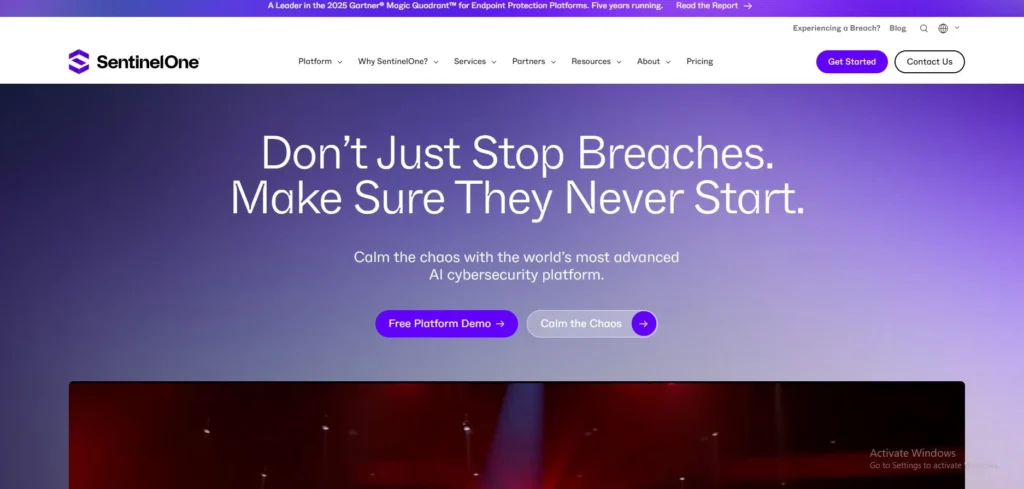 Endpoint Protection Software
- SentinelOne Singularity