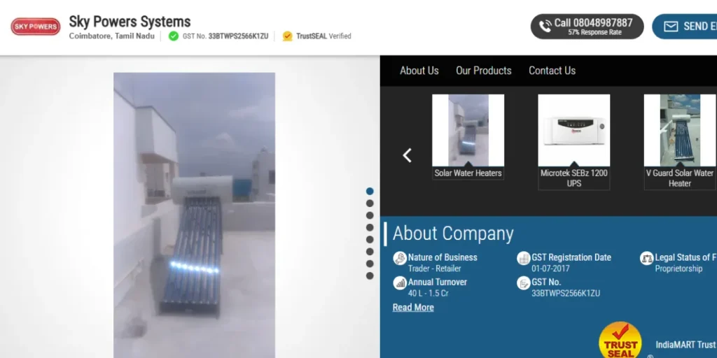 Solar Companies in Coimbatore