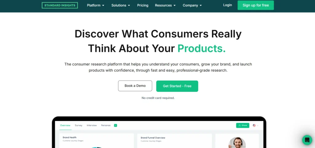 AI tools for market research - Standard Insights