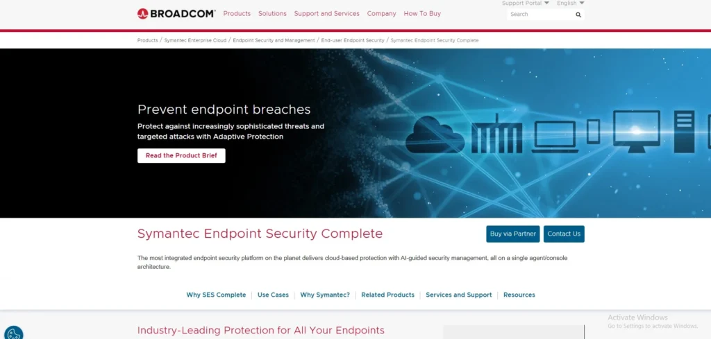 Endpoint Protection Software
-  Symantec Endpoint Security Complete
