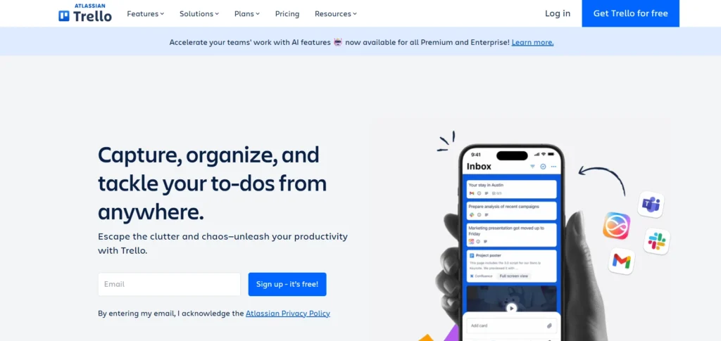 Bug Tracking Software - Trello