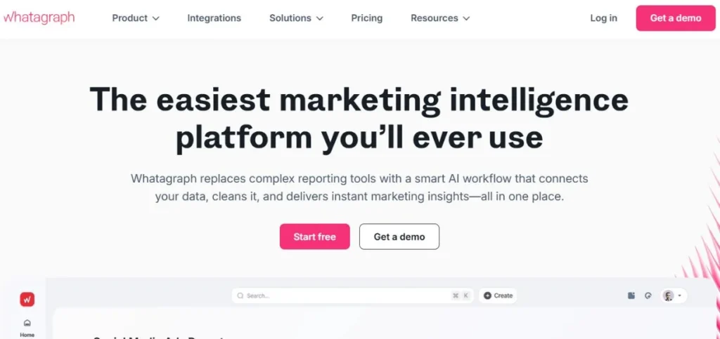 Whatagraph IQ - SaaS AI Tools to Automate