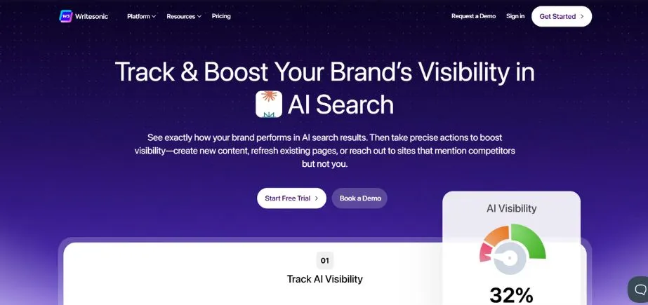 Writesonic - AI SEO Tools