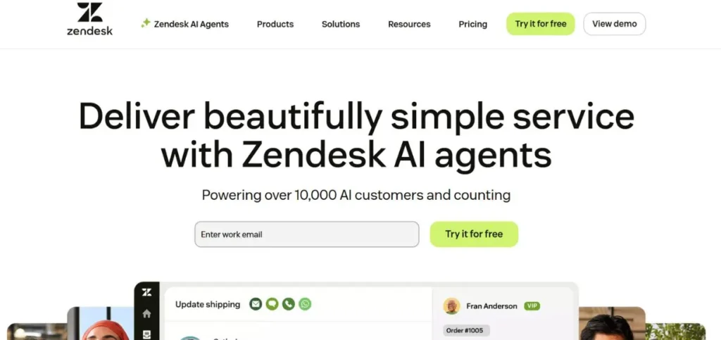 Zendesk - Help Desk Ticketing Software