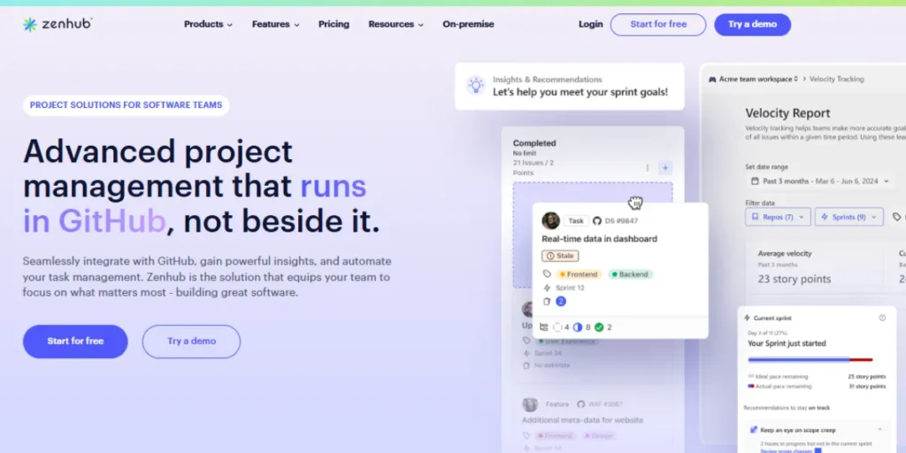 Agile Project Management Software