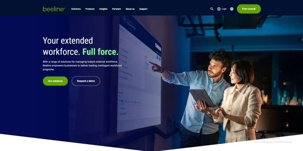 Vendor management system
- Beeline
