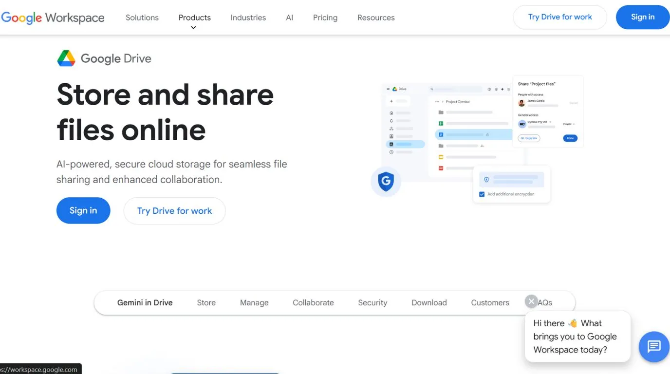 google drive - cloud storage app