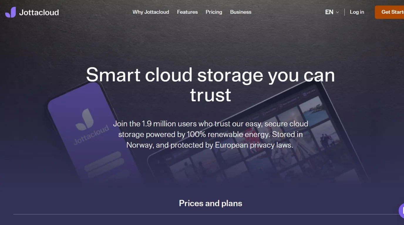 jottacloud - cloud storage app
