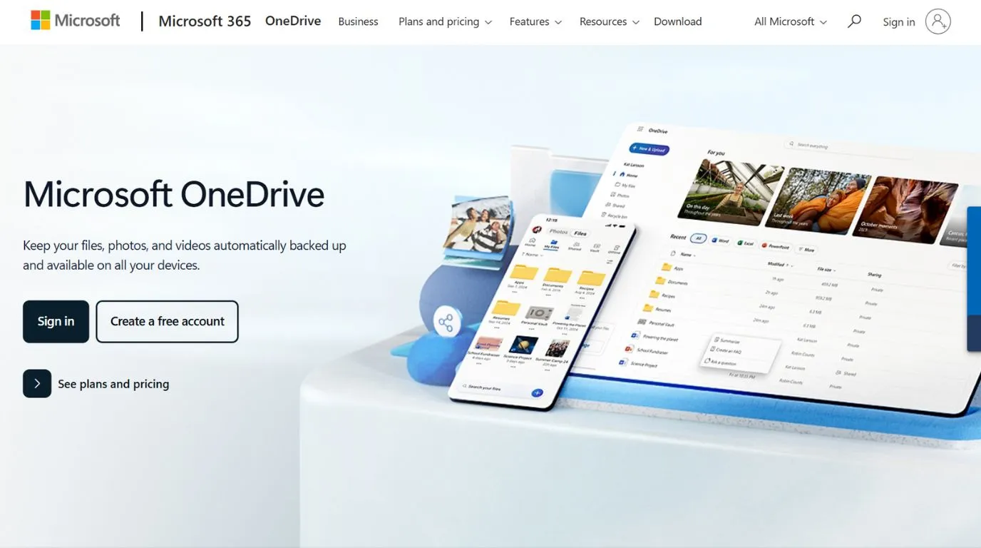 onedrive - cloud storage app