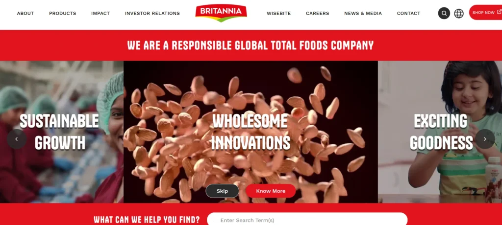 FMCG Companies in India
- Britannia Industries Limited