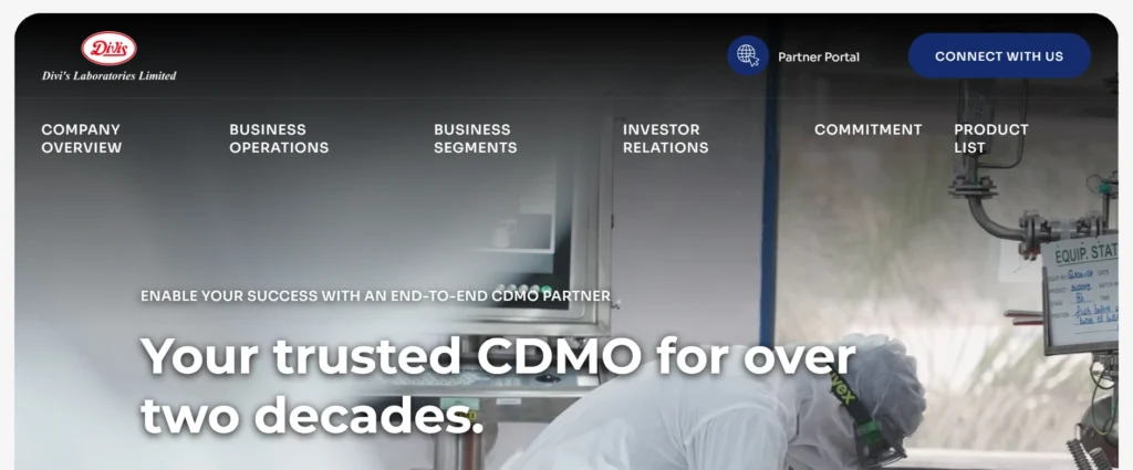 Pharma Companies in Hyderabad
- Divi’s Laboratories